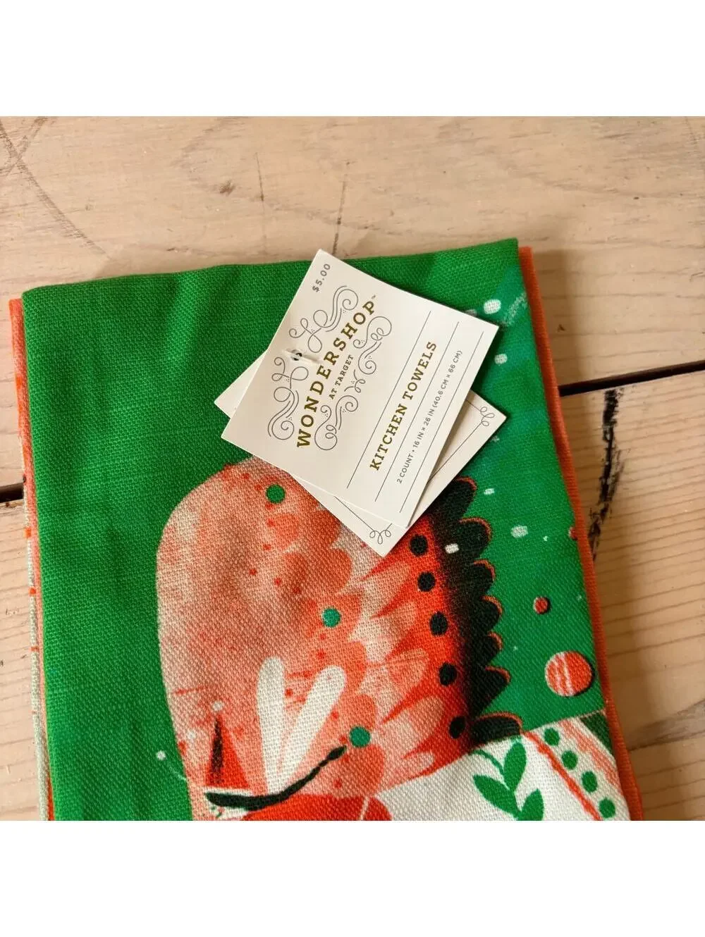 Wondershop NWT Set of 2 Christmas Kitchen Towels by Cecilia Ruiz & Lisk Feng